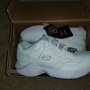 Skechers work memory foam sneakers